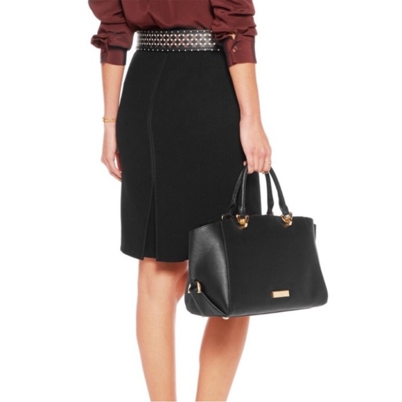 Tory Burch Ulisse Wool Crepe Pencil Skirt, size 0 - Picture 5 of 15